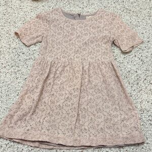 Peek Kids Elegant Lace Kids Dress in Pink